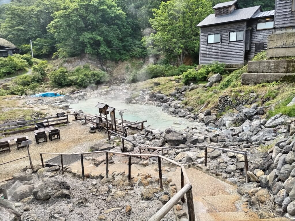 黒湯温泉の源泉