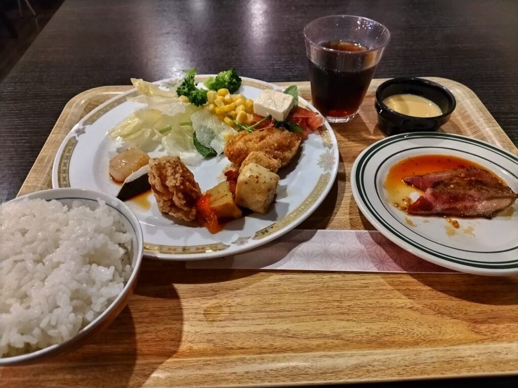 田沢湖レイクリゾートの夕食